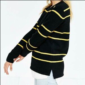 Black and Yellow Sweater Urban Outfitters